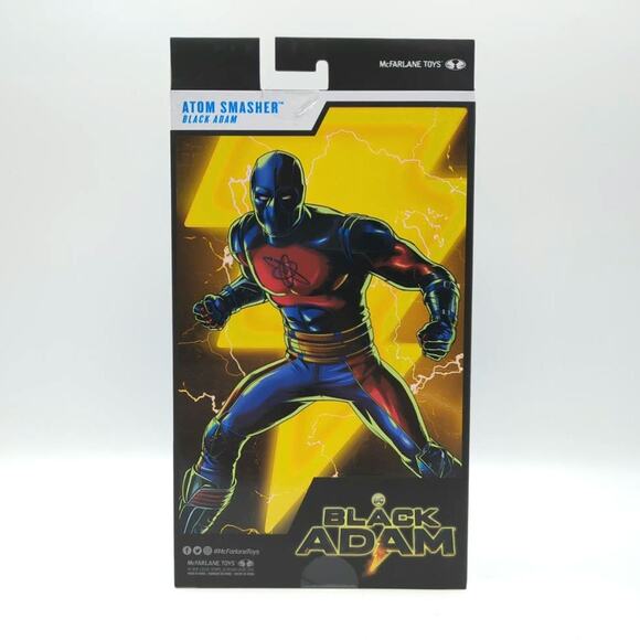 McFarlane DC Multiverse ATOM SMASHER Al Rothstein BLACK ADAM 7" Action Figure - Picture 3 of 5